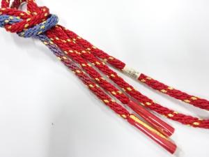 未使用品　正絹　手組帯締め